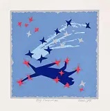 Katie von der Ohe, Big Dipper, 1993, colour silkscreen on paper