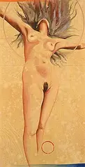John Parnell, Untitled - Balance Unbound, 2004, acrylic on canvas