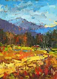 Neil Patterson, Late Summer, oil on canvas board