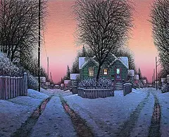 Wilf Perreault, The View, 2006, acrylic on canvas board