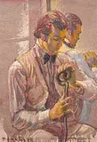 Joseph Francis Plaskett, Model With Cane In Form Of Snake