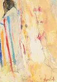 Teresa Posyniak, Kindness and Forgiveness, encaustic on paper