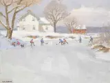 Thomas Keith Roberts, Hockey at the Farm