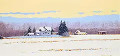 Peter Shostak, We Built this House Two Years After We Were Married, 1992, oil on canvas