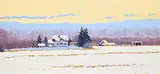 Peter Shostak, We Built this House Two Years After We Were Married, 1992, oil on canvas