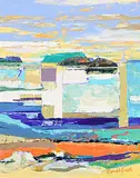 Ronald Smith, Ganges Inlet, oil on canvas