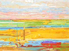 Ronald Smith, Beyond, 1987, oil on canvas