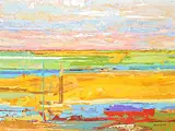 Ronald Smith, Beyond, 1987, oil on canvas