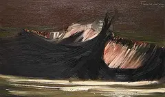 Tony Tascona, Arctic Nite, 1960, oil on canvas