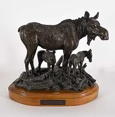 Don Toney, To Everything There is a Season #4/25, 1994, bronze sculpture