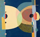 Verna Vogel, Mobile 2020.8, oil on canvas