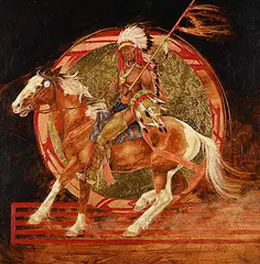 Michele Zarb, Dancing with the Wheel, 2001, oil on wood board
