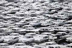 Paul de Groot, Parking Lot, 2024, oil on canvas