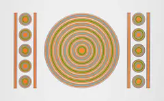 Harry Mitsuo Kiyooka, Sun Dog #28/50, colour silkscreen on paper