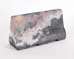 Ryan Smitham, Stop and Pause, 2025, painted ceramic sculpture