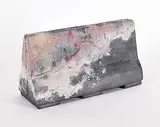 Ryan Smitham, Stop and Pause, 2025, painted ceramic sculpture
