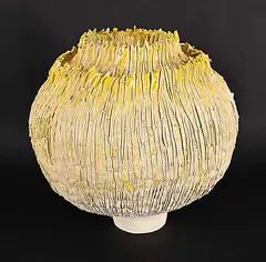 Kristine Zingeler, Grasslands, glazed ceramic