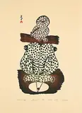 Pitseolak Ashoona, Owls and Egg #50/50