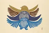Lucy Qinnuayuak, Family of Birds #33/50