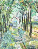 Alan Briks, Archway [Coutt's Centre for the Arts], 2017, mixed media on paper