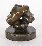 Jean-Guy Dallaire, Vertebra #10/12, 1992, bronze sculpture
