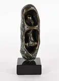 Jean-Guy Dallaire, Inner and Outer Form [Detached], 1991, bronze sculpture