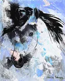 Adeline Halvorson, Effervescent, acrylic on canvas