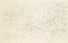 Barbara Ann Kipling, Untitled - Landscape #17, 2009, ink on paper