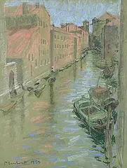 Joseph Francis Plaskett, Venice - 1979, 1979, pastel on paper