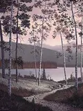 Roger D. Arndt, Simplicity, oil on wood board