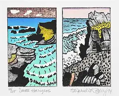 Anne Meredith Barry, Small Horizons #13/25, 1994, colour lithograph on paper