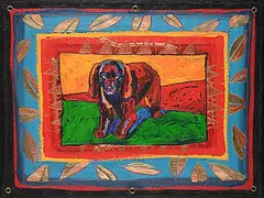 Grant Leier, Oh That Marty, 1995, acrylic on canvas