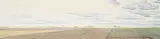 K. Allan MacDonald, Untitled - Prairie Panorama, watercolour and graphite on paper