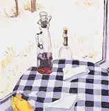 Robert F.M. McInnis, Window Still Life - Winter, 2001, oil on canvas