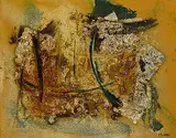 Edward Michell, Canadian Optimism, mixed media on wood board