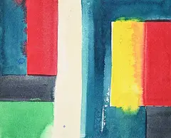 Michael Morris, Chroma Series, 1995, watercolour on paper