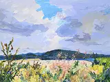 Wynona Croft Mulcaster, Autumn, acrylic on paper