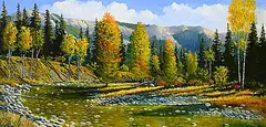 Murray Phillips, Not All Who Wander Are Lost, oil on canvas