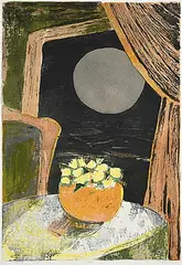 John Harold Thomas Snow, Chios #30/50, 1974, colour lithograph on paper