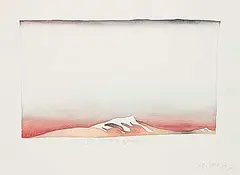 Robert William Sinclair, Lift Centre and Scoop, 1982, watercolour on paper