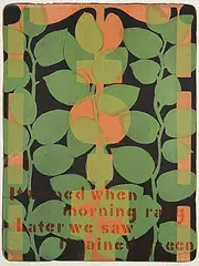 John Harold Thomas Snow, Lines by Jean Alexander #11/50, 1972, colour lithograph on paper