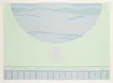 Tony Tascona, Grey Horizon #41/60, 1987, colour silkscreen on paper
