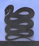 Caroll Taylor-Lindoe, Serpent, 1998, watercolour and graphite on paper