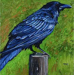 A Casual Glance by Mady Thiel-Kopstein, acrylic on canvas, sold May 2025