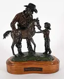 Don Toney, What's his Name Daddy #3/50, 1995, bronze sculpture
