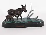 Don Toney, The Beautiful Wild #1/35, 2012, bronze sculpture