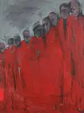 Beverly Tosh, Untitled - Death, mixed media on paper
