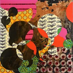 Lauren Walker, Pillow Talk, 2013, mixed media on steel