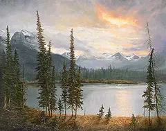 Mathew Wong, After Stormy Enigmatic Light, 2000, oil on canvas