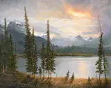 Mathew Wong, After Stormy Enigmatic Light, 2000, oil on canvas